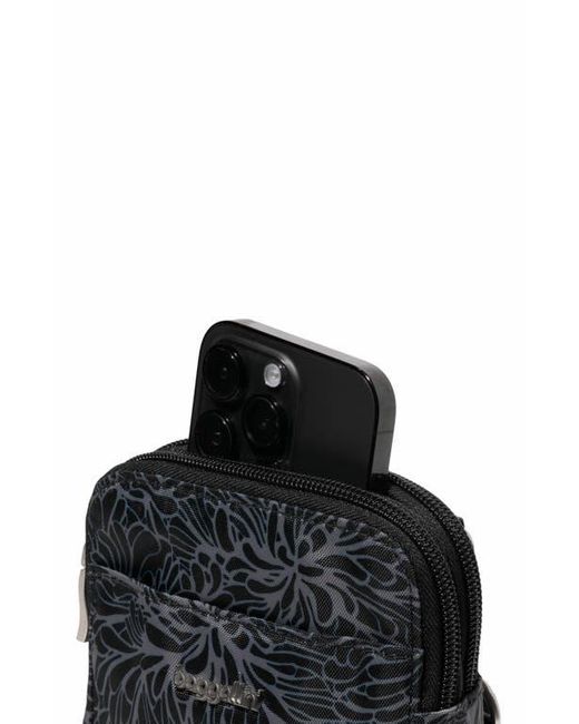 Baggallini Black Modern Take Two Rfid Crossbody Bag