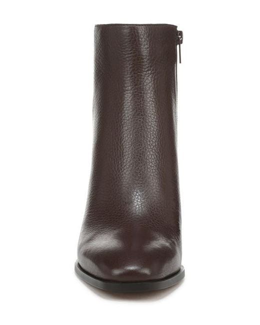 Vionic Brown Vynn Plain Toe Bootie