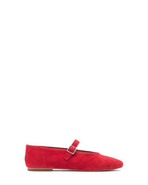 Steve Madden Red Dreaming Mary Jane Flat