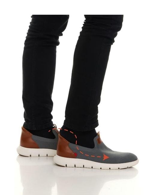 Marc Joseph New York Blue Princeton Street Hands-Free Slip-On Sneaker for men