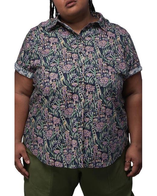 WILDFANG Gray The Essential Button Up