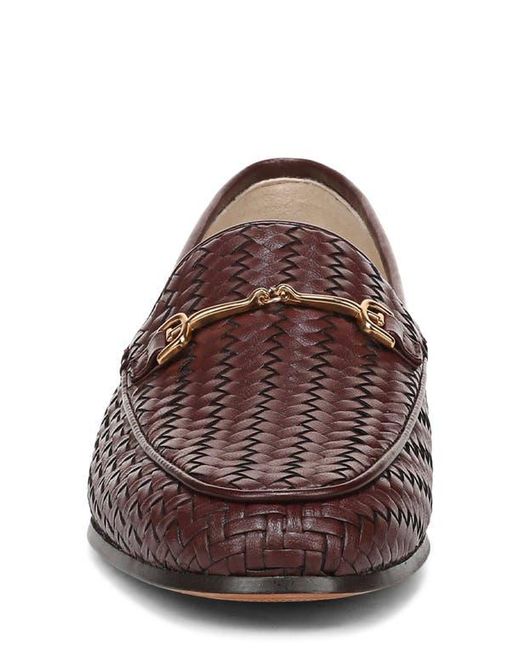 Sam Edelman Brown Loraineweave Bit Loafer