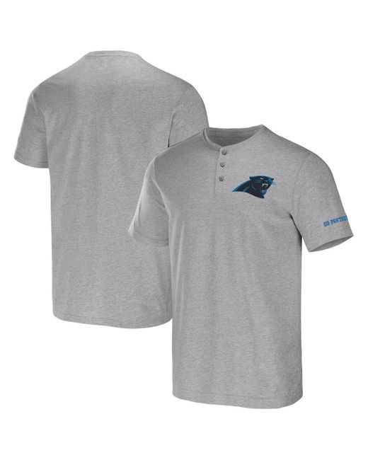 NFL X DARIUS RUCKER Gray Collection By Fanatics Carolina Panthers Henley T-shirt At Nordstrom for men