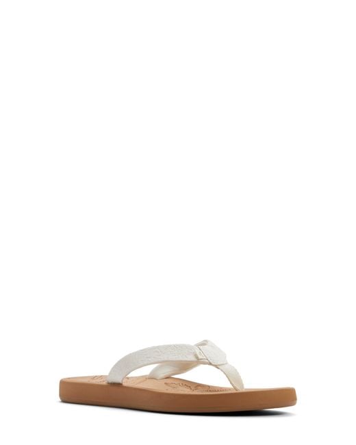 Roxy Natural Deeliah Iii Flip Flop