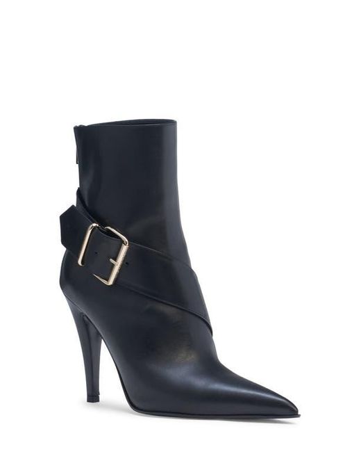 Alexander McQueen Blue Heron Pointed Toe Bootie
