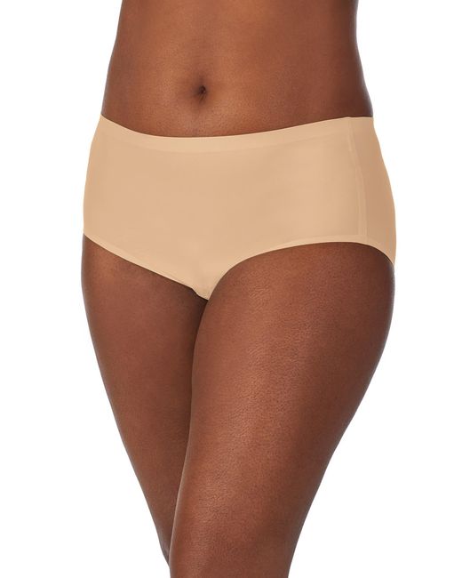 Le Mystere Brown Smooth Shape Leak Resistant Brief
