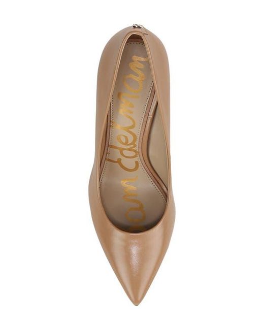 Sam Edelman Brown Hazel Pointed Toe Pump