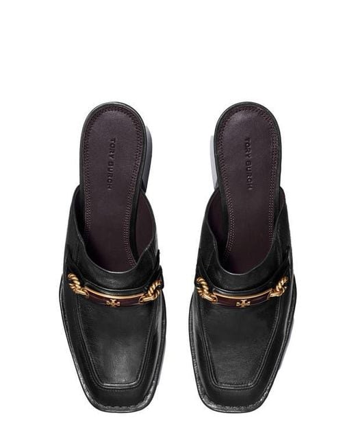Tory Burch Black Perrine Mule