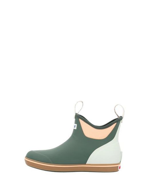 XtraTuf Green 6-Inch Ankle Deck Boot