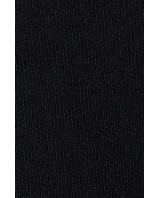 Polo Ralph Lauren Black Cotton Blend Fleece Quarter-Zip Sweatshirt