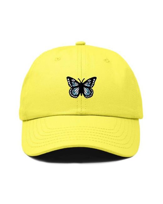 Alix Yellow Butterfly Hat