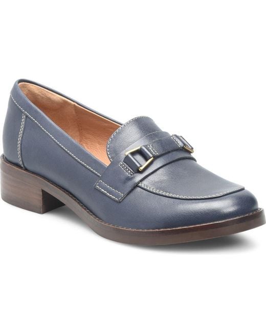 Söfft Blue Nova Bit Loafer