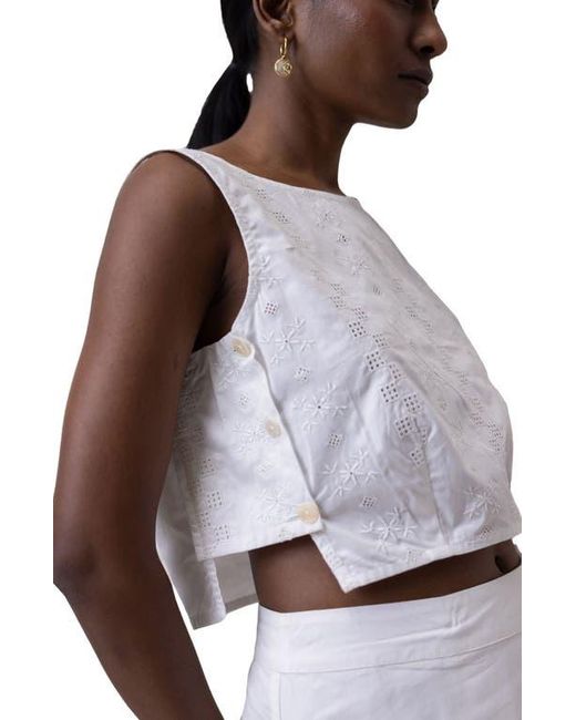 REISTOR White Breezy Summer Set