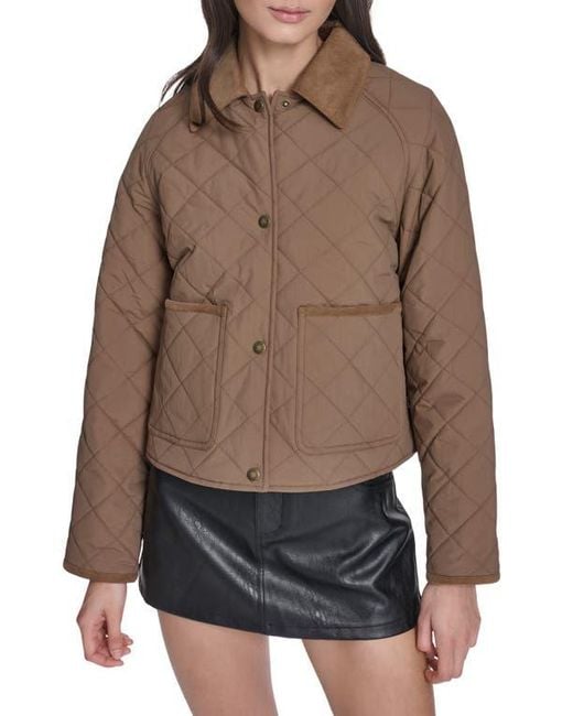 Levi's Brown Quilted Barn Jacket