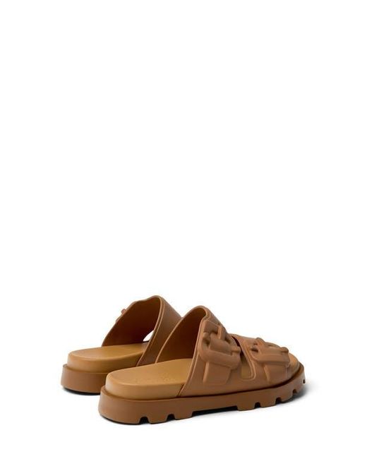 Camper Brown Brutus Slide Sandal