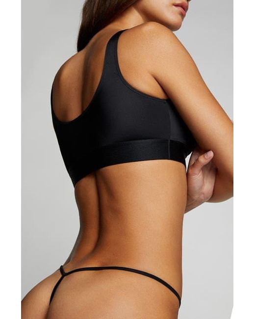 Negative Underwear Brown Glacé String Thong