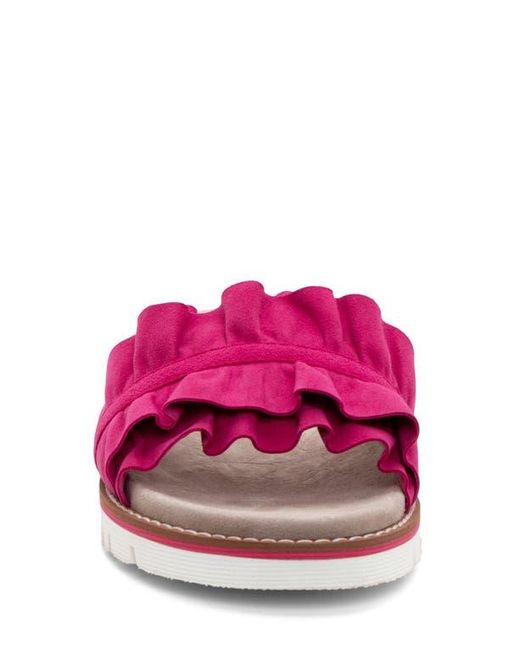 Ara Pink Keyes Slide Sandal