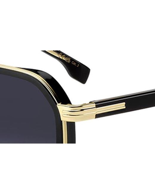 Boss Black 55Mm Rectangular Sunglasses for men