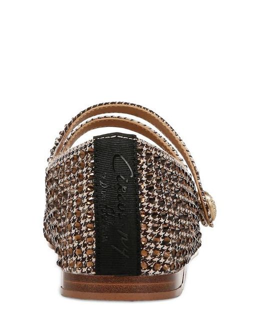 Circus by Sam Edelman Brown Zoey Cap Toe Mary Jane Flat