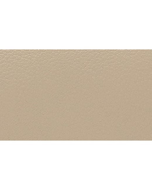 orYANY Natural Lottie Leather Saddle Crossbody Bag