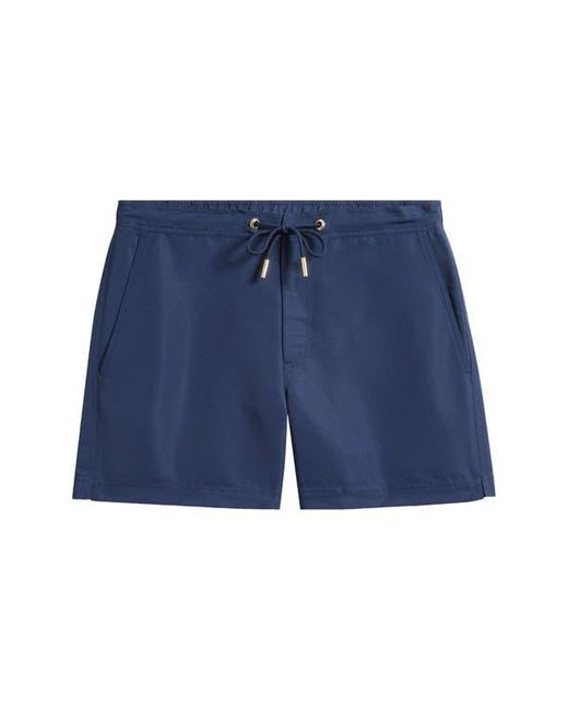 CHE Blue Oceano Drawstring Swim Trunks for men