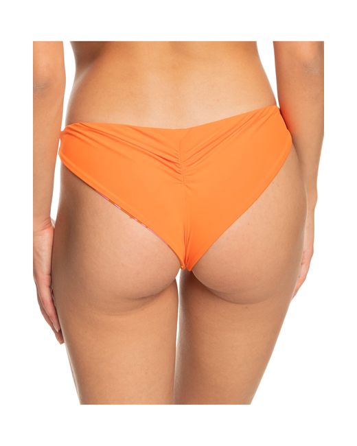 Roxy Orange X Kate Bosworth Reversible Bikini Bottoms