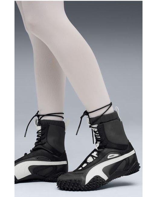 PUMA Black Mostro Mid Sneaker Boot