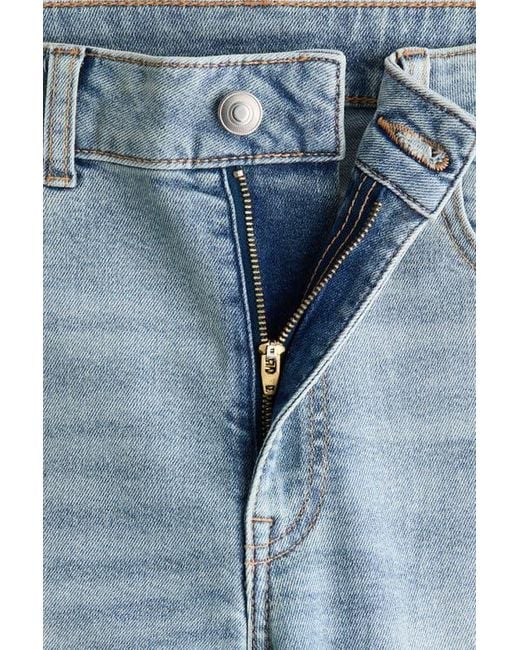 H&M Blue Flared High Jeans