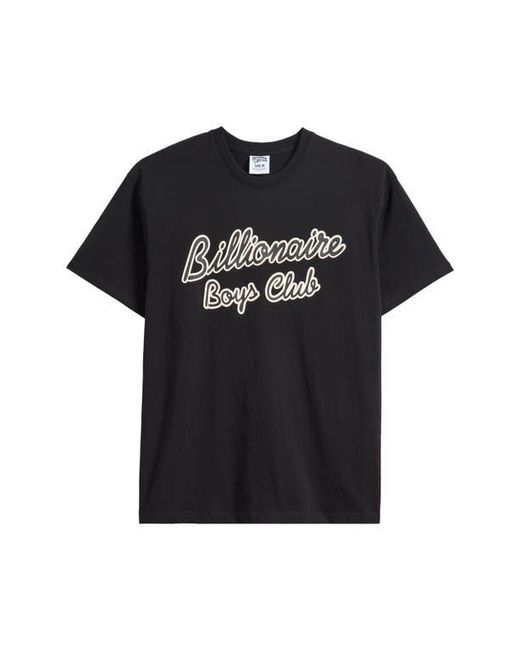 BBCICECREAM Black Bb Mantra Cotton Graphic T-Shirt for men