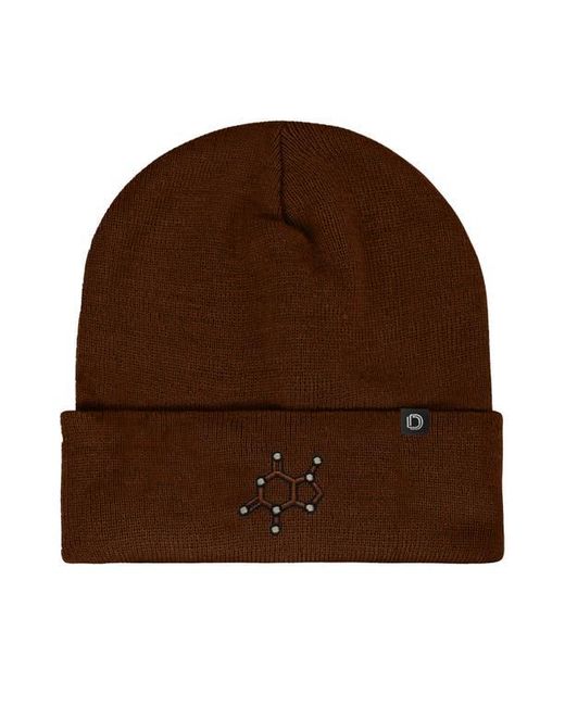 Alix Brown Molecule Beanie for men