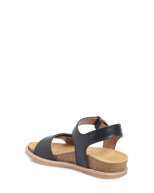 Comfortiva Blue Gwen Wedge Sandal