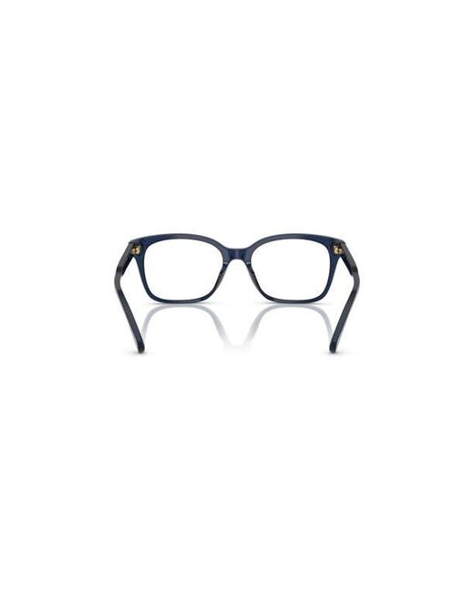 Ralph Blue 53Mm Rectangle Optical Glasses