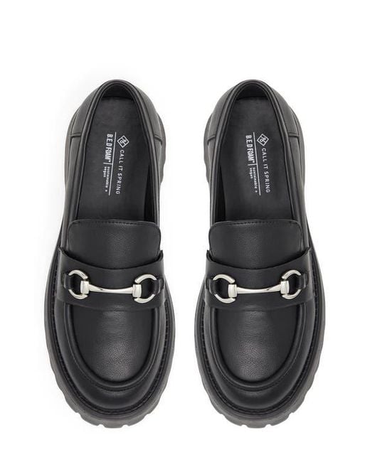 ALDO Black Clueless Platform Loafer