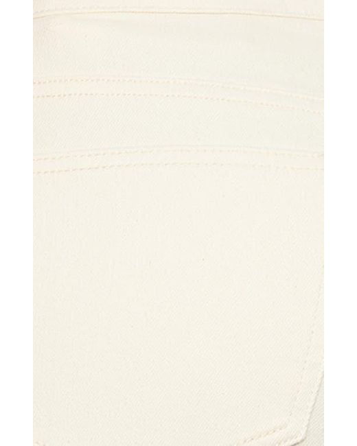 Bayeas White High Waist Flare Jeans