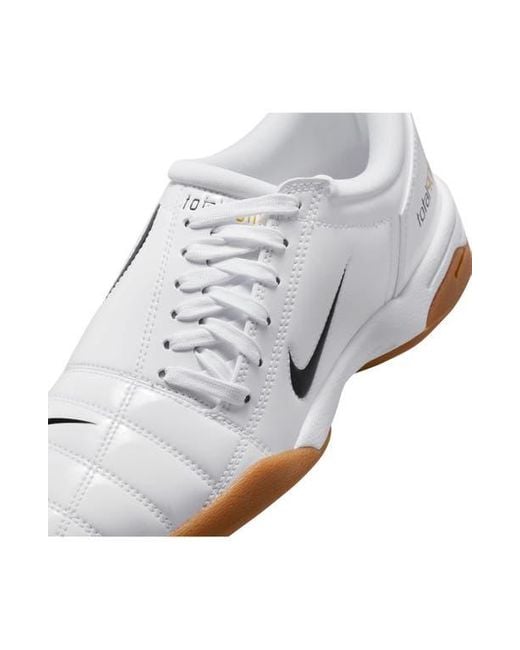 Nike White Total 90 Soccer Sneaker