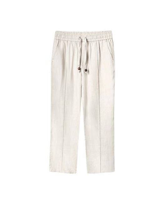 Tombolo White Easy-Going Pants