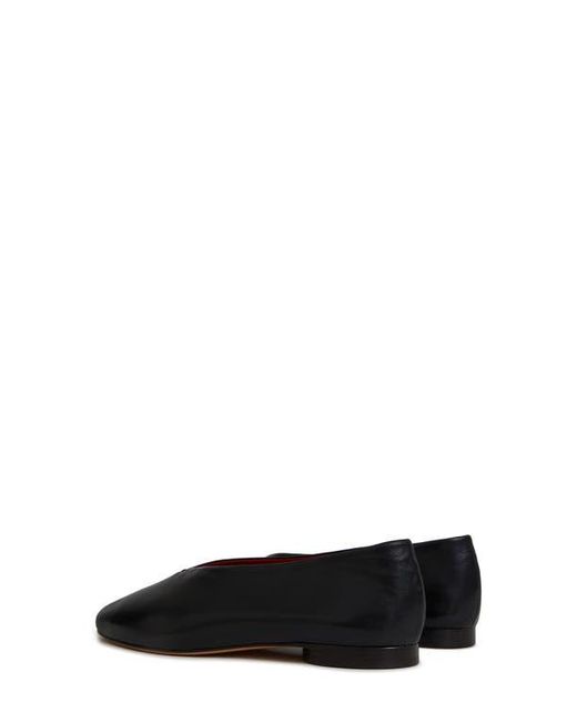 Mansur Gavriel Black Glove Flat