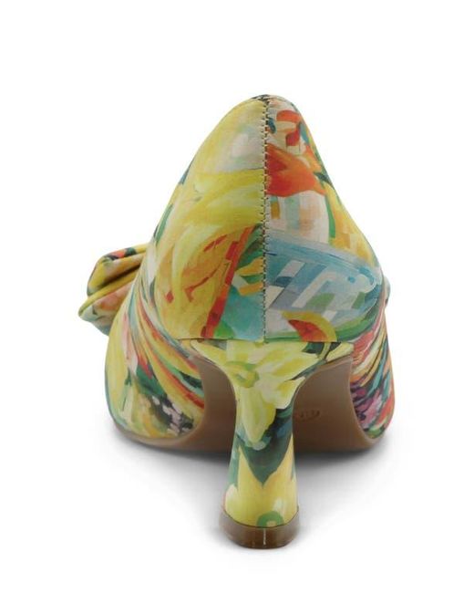 Charles David Multicolor Adren Pointed Cap Toe Pump
