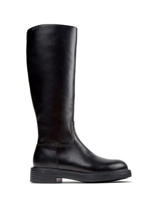 Camper Black Dean Knee High Boot