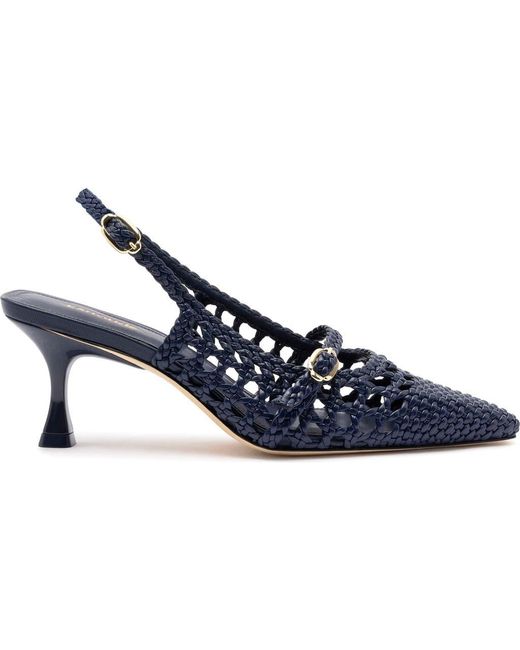 Larroude Blue Ines Pump