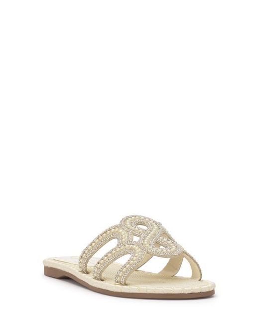 Jessica Simpson Metallic Bria Slide Sandal