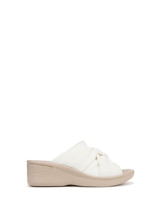 LifeStride White Serenade Slide Sandal