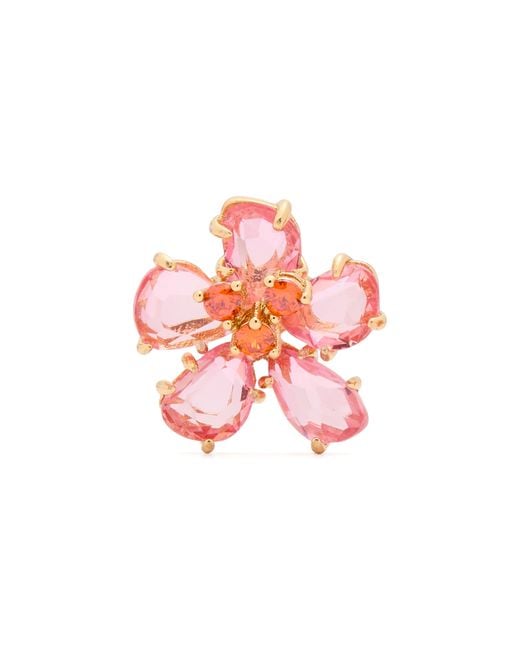 Kate Spade Pink Flower Stud Earrings