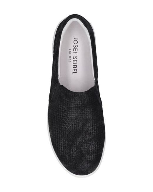 Josef Seibel Blue Caren Slip-On Sneaker