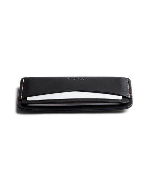 Bellroy Black Leather Rfid Card Case