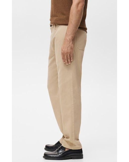 Mango Natural Regular Fit Jeans for men