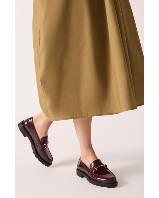 Anne Klein Brown Emme Bit Loafer