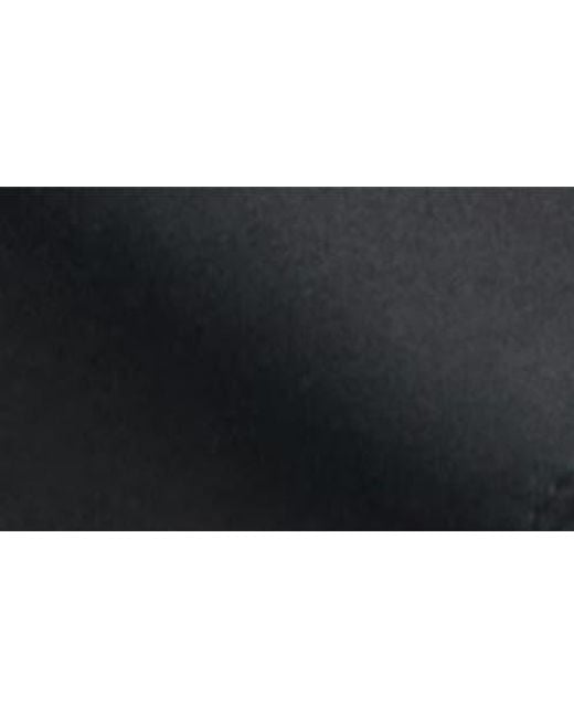 Mango Black Satin Sandal