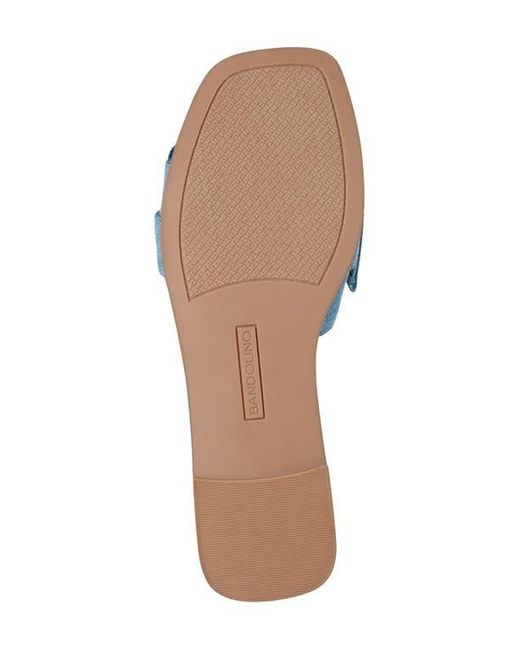 Bandolino Blue Vallen Slide Sandal