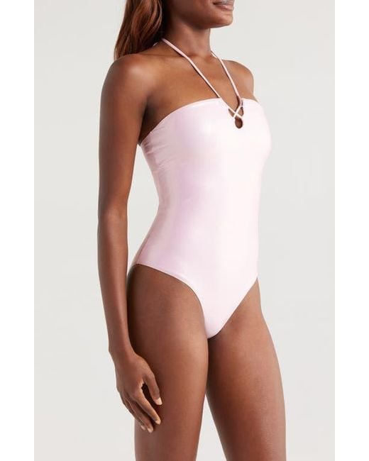 BOAMAR Pink Katia One-Piece Swimsuit